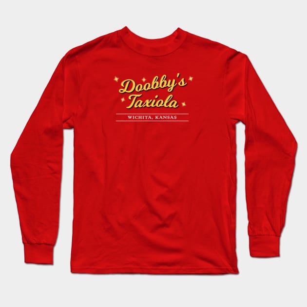 Doobby's Taxiola - Planes Trains and Automobiles Long Sleeve T-Shirt by earth angel